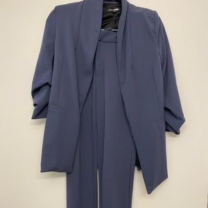Fashion Nova blue dress suit